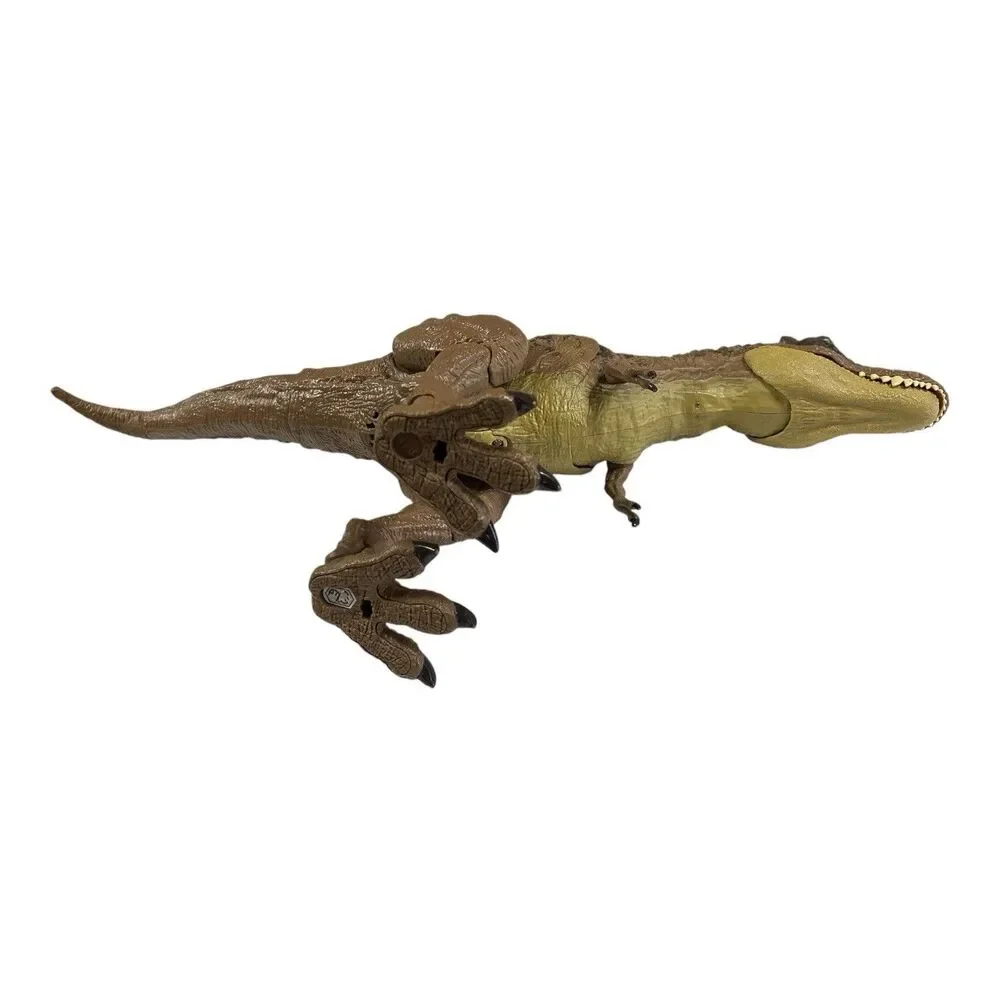 Jurassic World Thrash N Throw T-Rex FMY70 2018 Mattel Dinosaur Roars Works